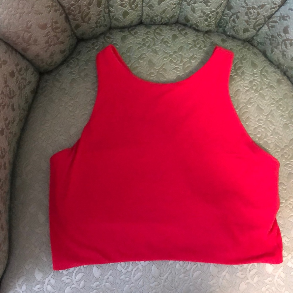 Small Athleta cropped sports bra